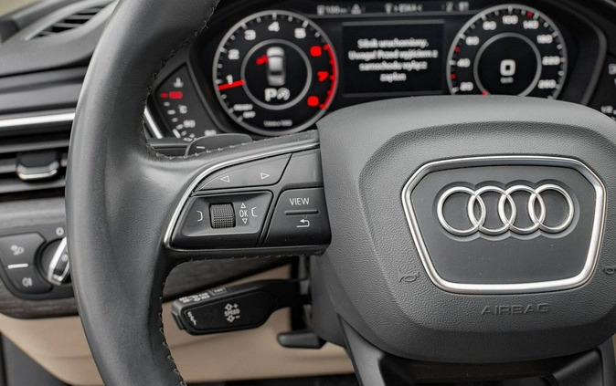 Audi A4 cena 114850 przebieg: 82336, rok produkcji 2019 z Wielichowo małe 742